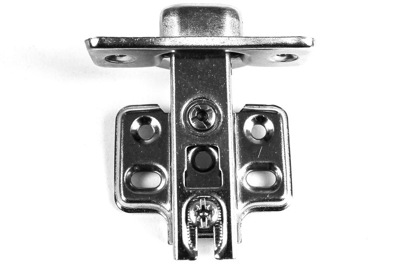 Berta (20 Pieces) Full Overlay Frameless European Hinges, 105 Degree 2-Cam 4-Way Adjustable Concealed Kitchen Cabinet Door Hinges with Screws - Image 4